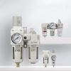 High Quality Aw Series Frl Unit Standard Type Aw3000-03 Air Source Treatment Pneumatic Regulator Filter with Press Gauge