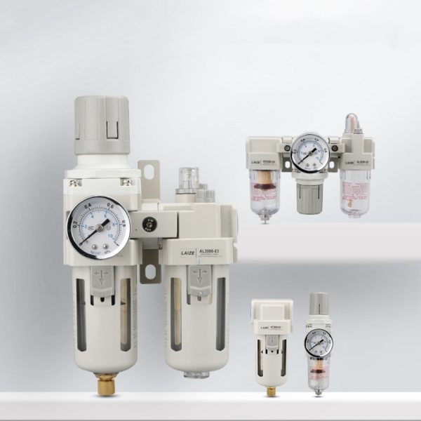 High Quality Aw Series Frl Unit Standard Type Aw3000-03 Air Source Treatment Pneumatic Regulator Filter with Press Gauge