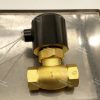 2L Series 22 Way High Pressure AC220V Steam Air Oil Water Solenoid Valves Pilot Operated Brass Solenoid Valve