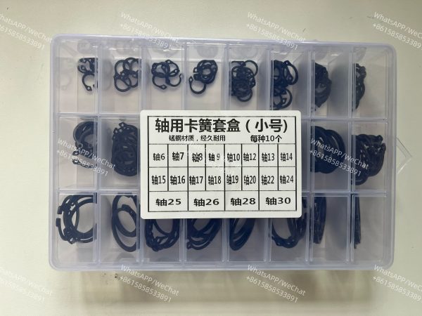 External Circlip Set, 200 Piece