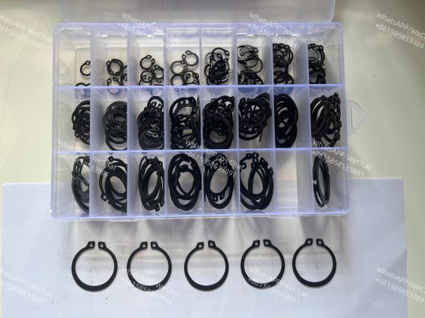 External Circlip -Snap Retaining Ring Assortment Set 200pcs