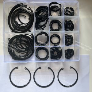 Internal Circlip Set Retaining Clips Snap Ring Fastener Fasteners 137pcs