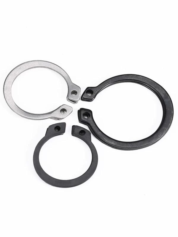 Standard external circlips 