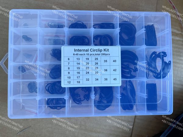 280pcs Internal Circlip Kit