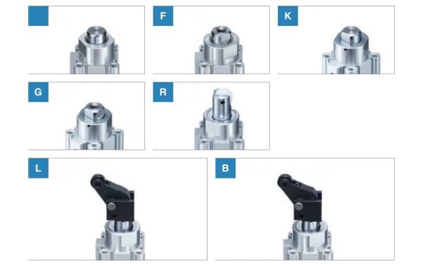 Rsq Series Stopper Cylinder with Roller