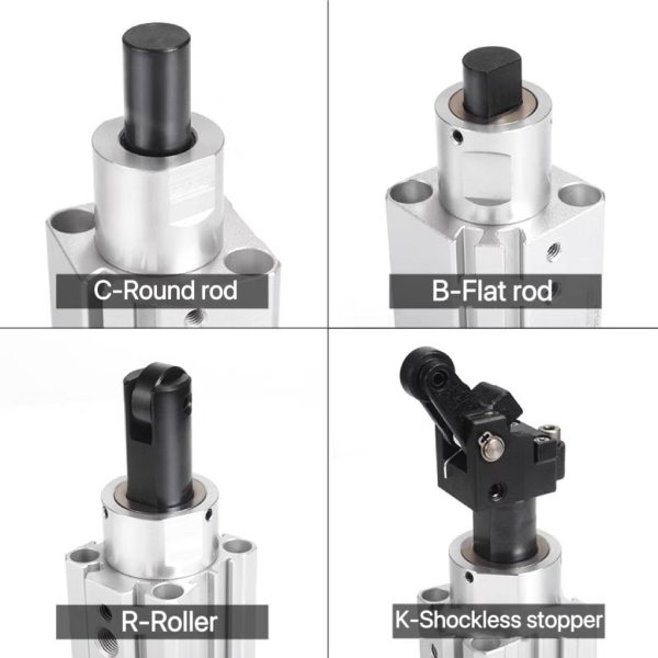 TWQ Series Double Acting-Single Acting Equal To AIRTAC TWQ Stopper Cylinder